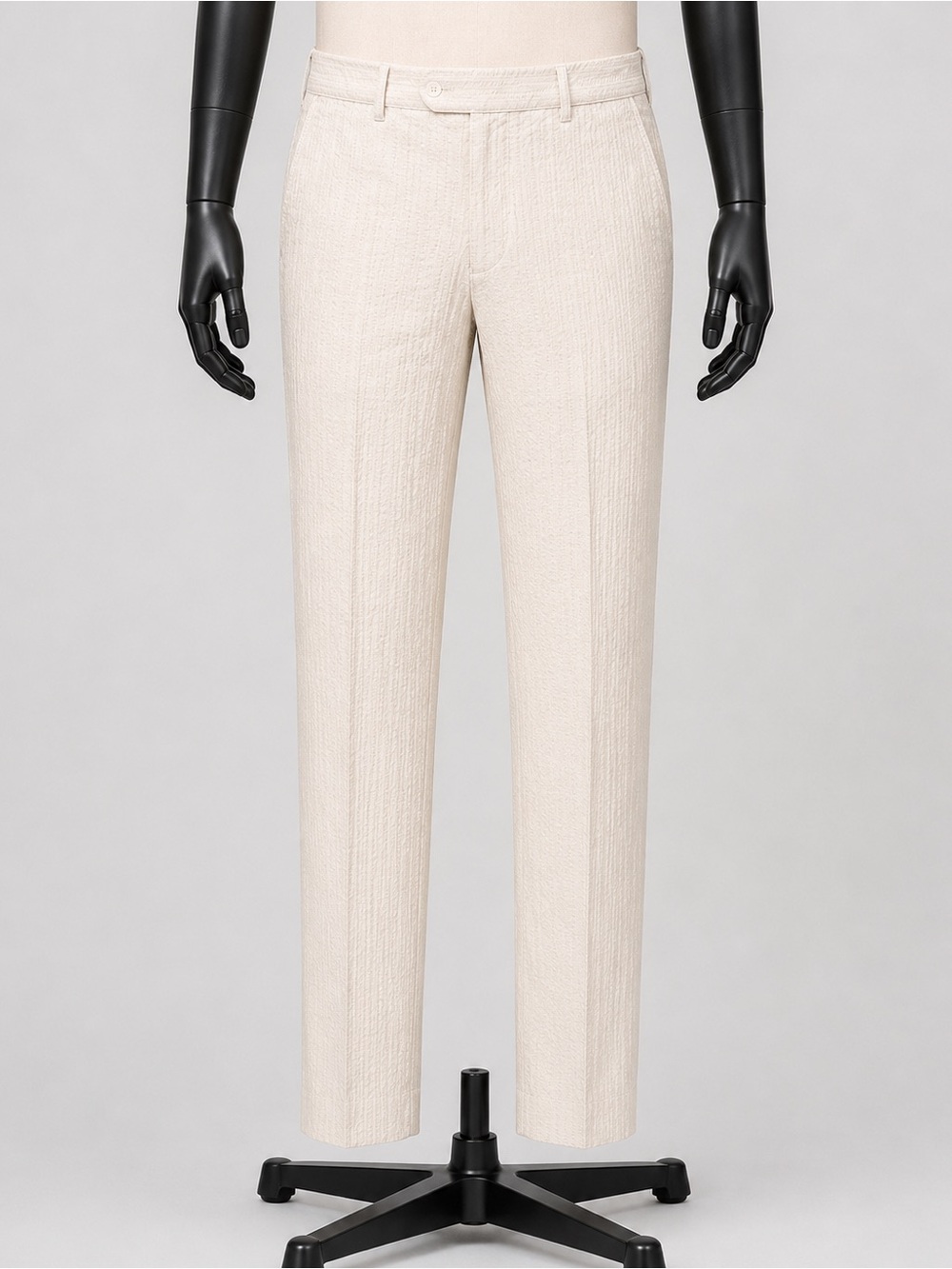 Armani Exchange Men’s Ivory Cotton Pants